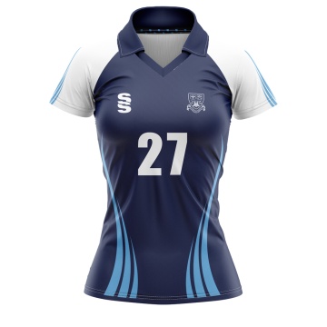 Guildford High School Lacrosse Top - Navy/White - U15, U14, U13 players only